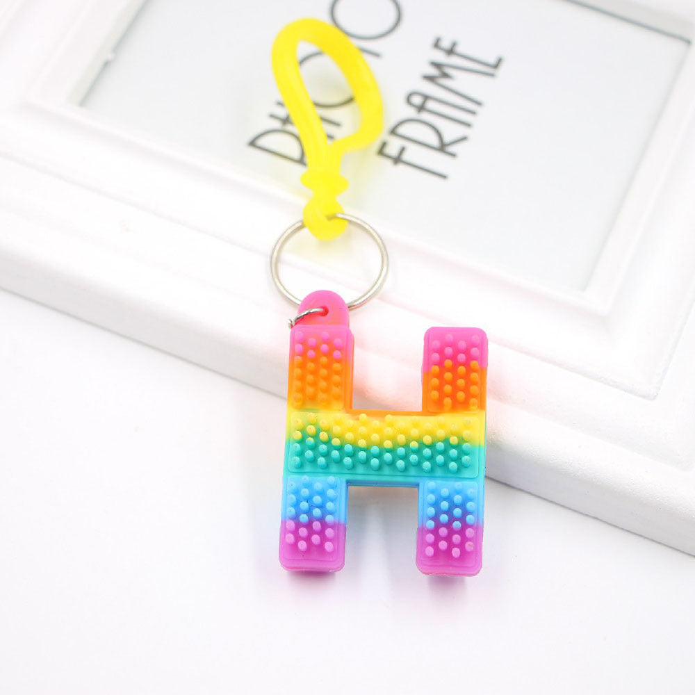 Wholesale PVC Unzip Toy Keychain